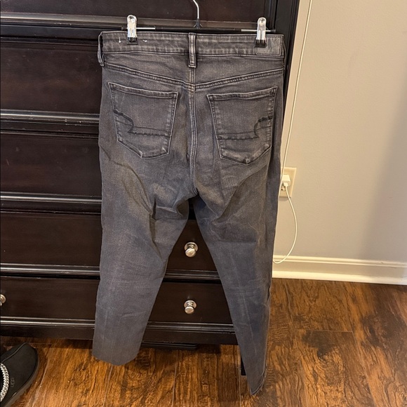 American Eagle Outfitters Women’s Dark Gray Skinny Jeans - Picture 5 of 5